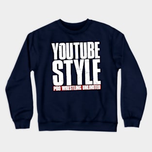 YouTube Style Crewneck Sweatshirt